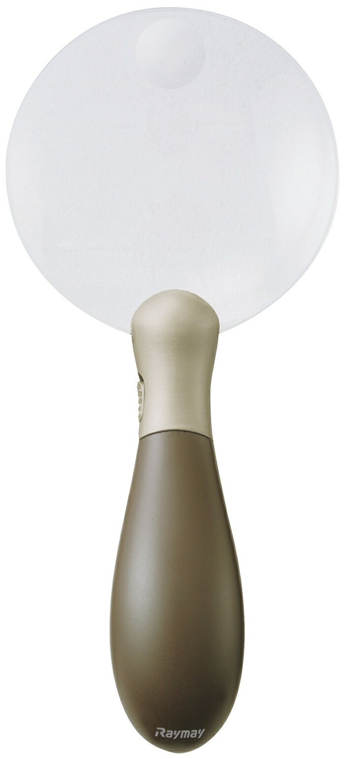 【クーポン配布中&ブラックフライデー対象】(まとめ)レイメイ藤井 ノンフレームルーペ (LEDライト付) LUP200 【×5セット】