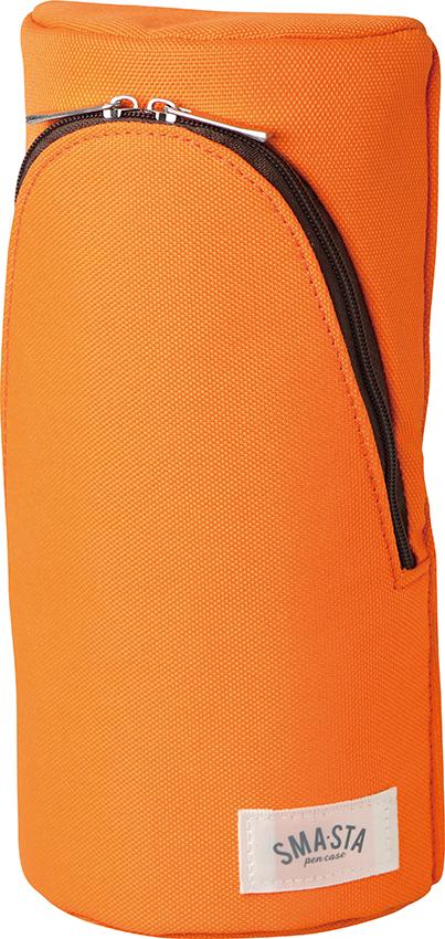 【ブラックフライデーでP最大47倍】(まとめ)ソニック スマ・スタ 立つペンケース オレンジ FD-7041-OR 【×10セット】