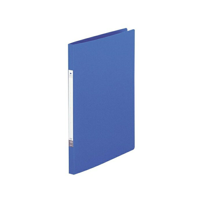 【クーポン配布中】(まとめ）リヒトラブ パンチレスファイルA4・S　青 G1210-8 【×30セット】