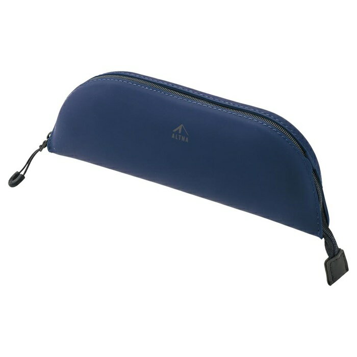 【ブラックフライデーでP最大47倍】(まとめ)リヒトラブ トレーペンケースL ネイビー A-7762-11 【×10セット】