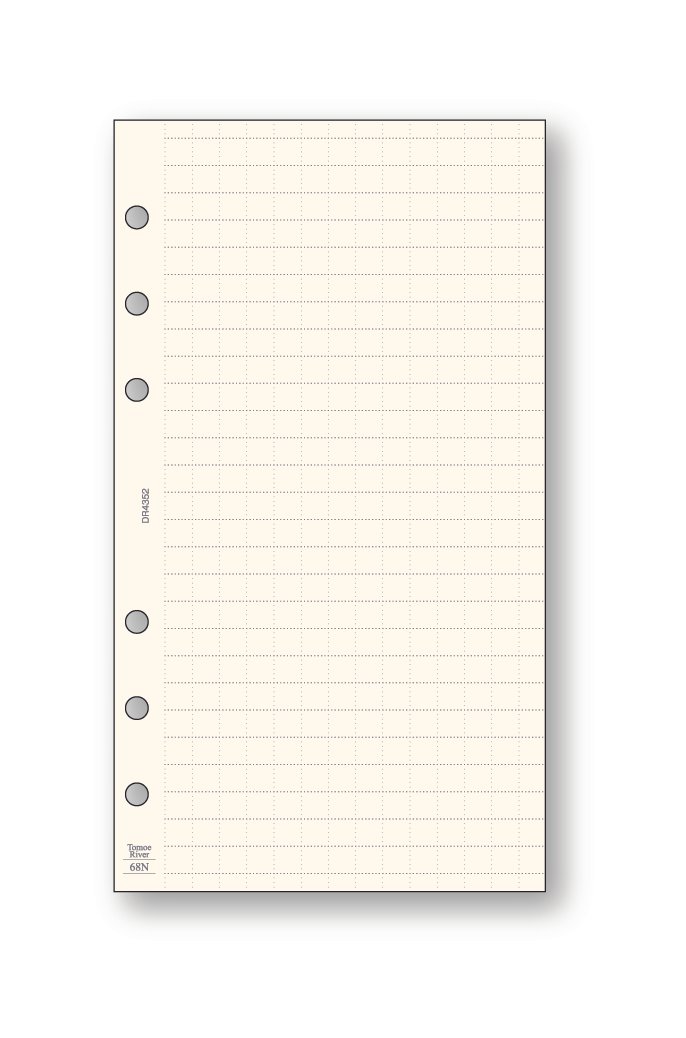 【クーポン配布中】(まとめ）レイメイ藤井 ダヴィンチ リフィル (聖書) 薄くて丈夫な方眼ノート 6.0mm..
