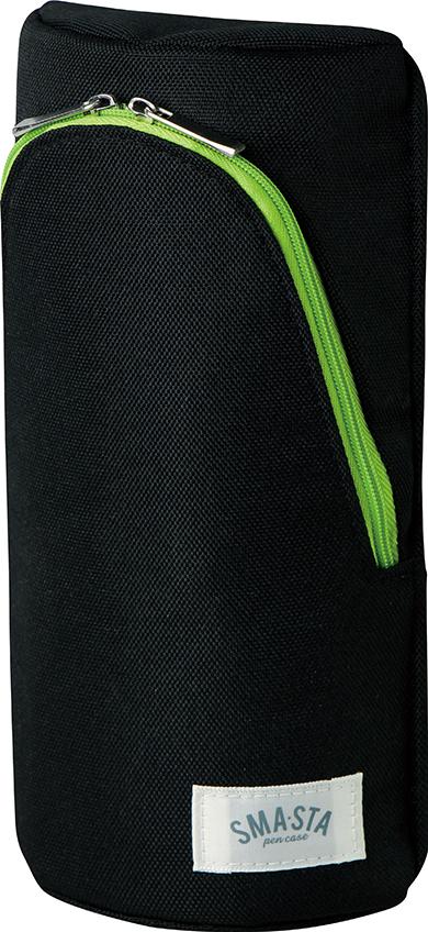 【ブラックフライデーでP最大47倍】(まとめ)ソニック スマ・スタ 立つペンケース ブラック FD-7041-D 【×10セット】