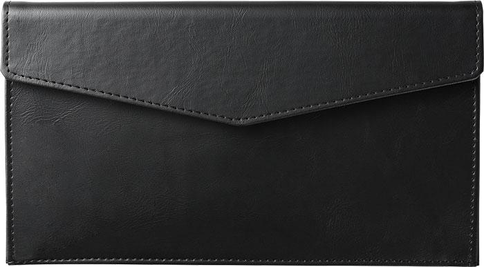 【クーポン配布中&マラソン対象】(まとめ）キングジム レザフェスU　ドキュメントケース 1994LUクロ 【×10セット】