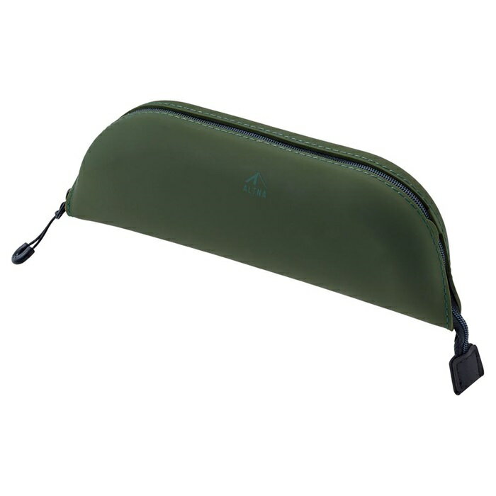 【ブラックフライデーでP最大47倍】(まとめ)リヒトラブ トレーペンケースL オリーブ A-7762-22 【×10セット】