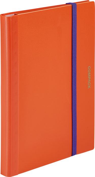 【クーポン配布中&ブラックフライデー対象】(まとめ）キングジム 二つ折りクリアーファイル　コンパッ..