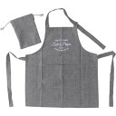 【マラソンでP最大47倍】【まとめ】お手伝いエプロン Salt&Pepper チャコール 【×6セット】