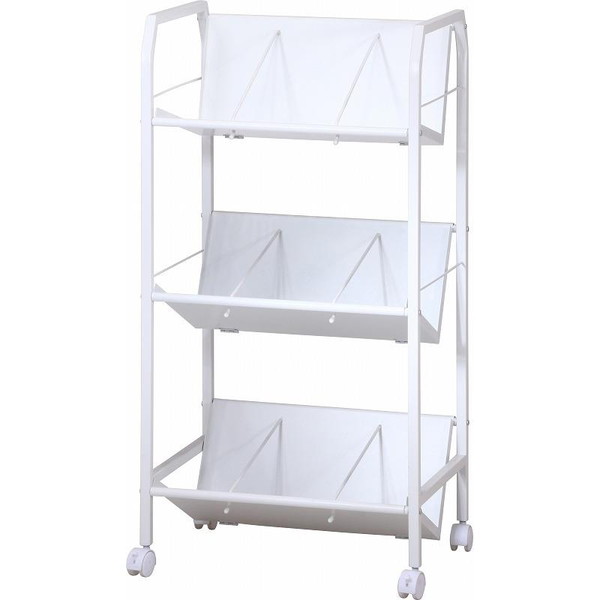 【クーポン配布中】ファイルワゴン　3段