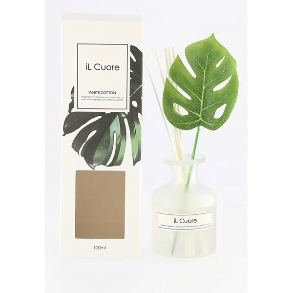 【クーポン配布中&マラソン対象】【まとめ】イルクオーレディフューザー　100ml　ホワイトコットン 【×6セット】