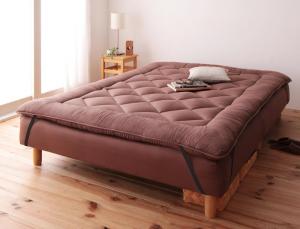 【クーポン配布中】新・移動ラクラク 分割式マットレスベッド 専用別売品(ボリューム敷きパッド) シングル