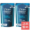 ユニリーバ Dove ダヴ メンプラスケア クリーンコンフォート 泡洗顔 つめかえ用 110ml × 2個 セット 送料無料