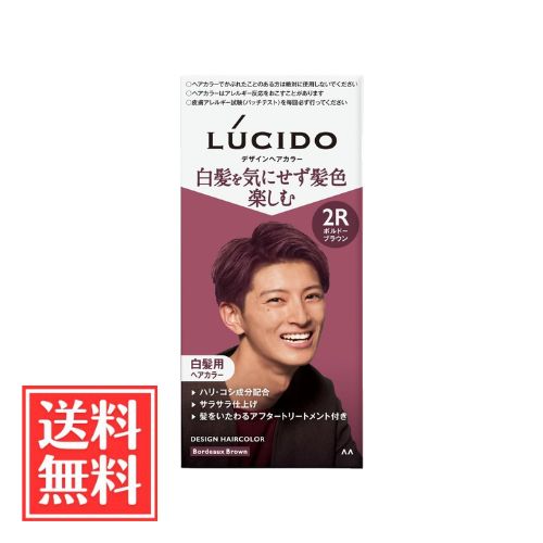 樂天商城 - LUCIDO ルシード 白髪用 デザインヘアカラー ボルドーブラウン 単品 送料無料 医薬部外品