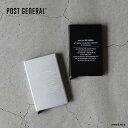 POST GENERAL ポストジェネラルSLIDING CREDIT CARD CASE スライディングクレジットカードケースメール便発送