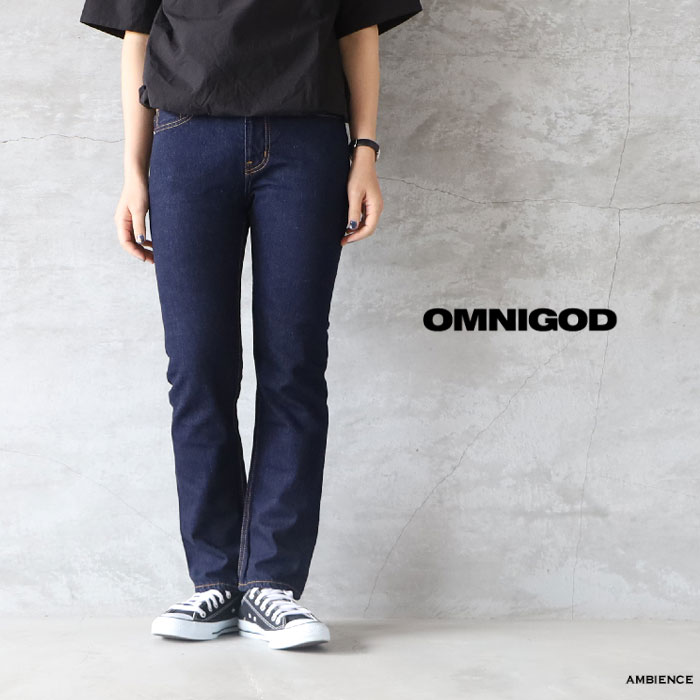 楽天市場】omnigod ストレート デニム(ボトムス|レディース 楽天市場】omnigod ストレート デニム(ボトムス|レディース
