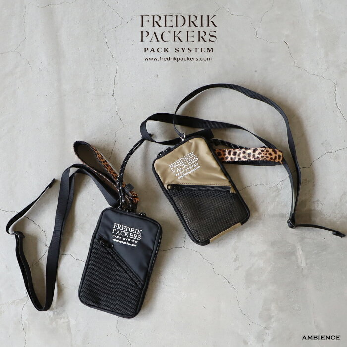 【最大3000円OFFクーポン配布中】FREDRIK PACKERS フレドリックパッカーズLEOPARD HANDLE HANG SHOULDE..