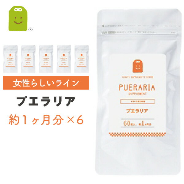 プエラリア ミリフィカ サプリメント 60粒×6袋 約6ヶ月分 プエラリアミリフィカ末1粒100mg ...