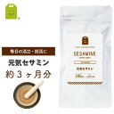 お徳用バーゲン 黒ゴマ セサミン サプリ 胡麻 約3ヶ月分・180粒 健康維持 セサミン配合 20mg サプリメント ゴマ約500…