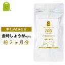 金時 しょうが サプリメント 約2ヶ月分 1粒に100mgの金時生姜配合 サプリ 粉末より手軽 ダイエット 温活 体温低下 冷…