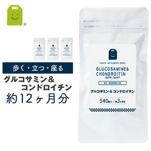 グルコサミン コンドロイチン サプリメント 1日1350mgの グルコサミン 約1年分 コンドロイチン キャッツクロー MSM メチル スルフォニル メタン サプリ glucosamine supplement 昇り降りの違和感に メール便送料無料 ギフト コンビニ受取対応 ギフト 楽天 1