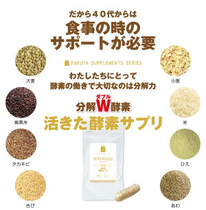 活きた酵素サプリメント(約3ヶ月分・90粒)1粒200mg酵素サプリ送料無料こうじ酵素サプリ麹酵素こくもつ酵素dietsupplement無菌麹製法穀物健康維持酵素配合生酵素人気ダイエットサプリメント楽天お守りサプリ
