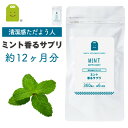 ミント フレグランス サプリ イヌリン プレバイオティクス 痩せ菌 食べるサプリ 食物繊維 爽やか サプリメント (ミント香るサプリ) 口臭・体臭 メントール ...