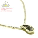 　シルバードロップネックレス -Silver drop necklace-