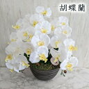 【ポイント5倍 期間限定】【個人様購入可能】● 胡蝶蘭 触媒加工 (txv-2) 造花 人工 観葉植物 フェイクグリーン 送料無料 94279