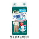 ※北海道・沖縄県・離島配送不可 こちらの商品は「法人様」「企業様」のみお取り扱い可能の商品となります。 大変恐れ入りますが、「法人様」「企業様」以外のご注文はキャンセルとなりますので、 予めご了承いただけますようお願い申し上げます。 「法人様」「企業様」は必ずご注文の際に「法人名」「企業名」をご記載ください。 ●機能性セルロースナノファイバーを用いた抗菌効果のある「超強力消臭シート」が 　 細菌の増殖を抑制し、尿・汗・便のニオイすっきり! ●「ウイルスストップ」機能で、シート上のウイルスの数を減少（※1） ●「お腹まわりゆったり」&「背中側ぴったりフィット」で、はきごこち快適！ ●「立体エンボスさらっふわっ快適シート」でムレにくく、お肌にやさしい ●吸収体「スリット」で股下にぴったりフィットし、動きやすくモレにくい ●長時間でも安心の・吸収量 ●幅広ウエストギャザー ●消臭ポリマー ●全面通気性 (※1)すべてのウイルスに効果があるわけではありません。また、感染予防を目的とするものではありません。 ・ウエストサイズ：60〜90cm ・吸収量：おしっこ約4回分（1回の排尿量約150mlとして） ・後処理テープ付 【商品仕様】16枚 【入数】4パック 【単品サイズ(幅×高×奥)】215mm×350mm×190mm 【ケースサイズ(幅×高×奥)】436mm×359mm×376mm 【重量】1,250g (単品)／5.8kg(ケース) 【JANコード】4901750806514 ※パッケージについては、リニューアル等により予告なく変更となる場合がございます。 ※モニターにより、色の見え方が実際の商品と異なることがございます。 ※注文が集中した場合など、発送が遅れたり、在庫切れで販売できなくなる可能性がございます。