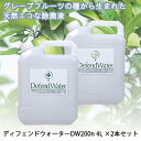 【個人様購入可能】●十光 ディフェンドウォーター DW-200n 4リットル×2本 グレープフルーツ種子抽出物 濃縮タイプ 赤カビ 水の滑り予防 送料無料 77...