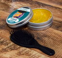 【あす楽】バブロ ポマード BABLO POMADE ストロング ホールド 130g ヘアブラシ（ブラック）セット【送料無料】(宅配便 LGS1 YMT) (thn)