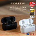 1MORE EVO ワイヤレスイヤホン ノイズキャンセリング Bluetooth5.2 LDAC ハイレゾ ハイブリッド型 HiFi高音質 AAC対応 28時間再生 自動接続 DNN 通話マイク 外音取込み 急速充電 SoundID タッチ操作 多機種対応