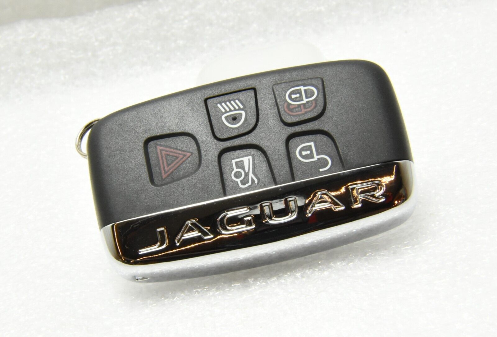 ジャガー/JAGUAR F/XJ/XF/XE 社外品 ブランクキー スペア/予備 キーレス スマートキー リモート 5ボタン 未使用品 送料無料