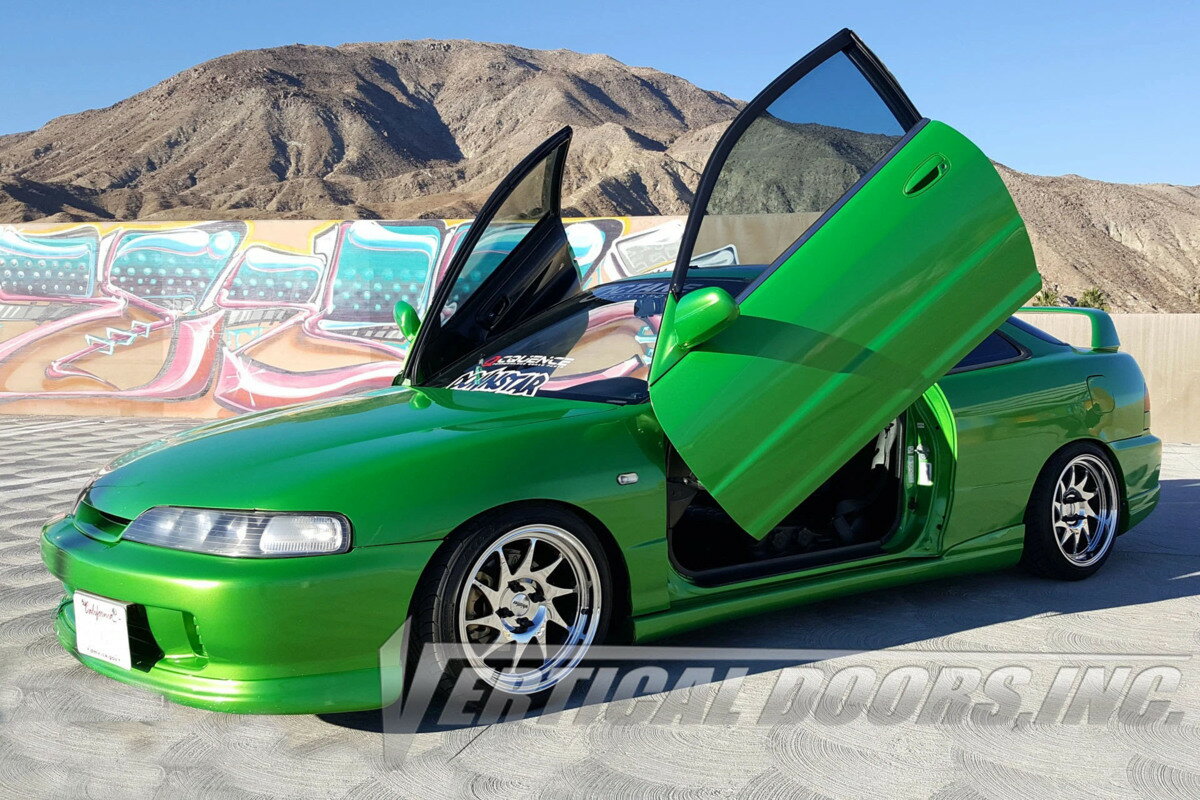 ホンダ インテグラ DC/DB系 セダン/クーペ '93～'01 バーチカルドアーズ社/Vertical Doors ランボドア ガルウイング シザードア シザーズドア 専用設計 ボルトオン カスタム 未使用 送料無料