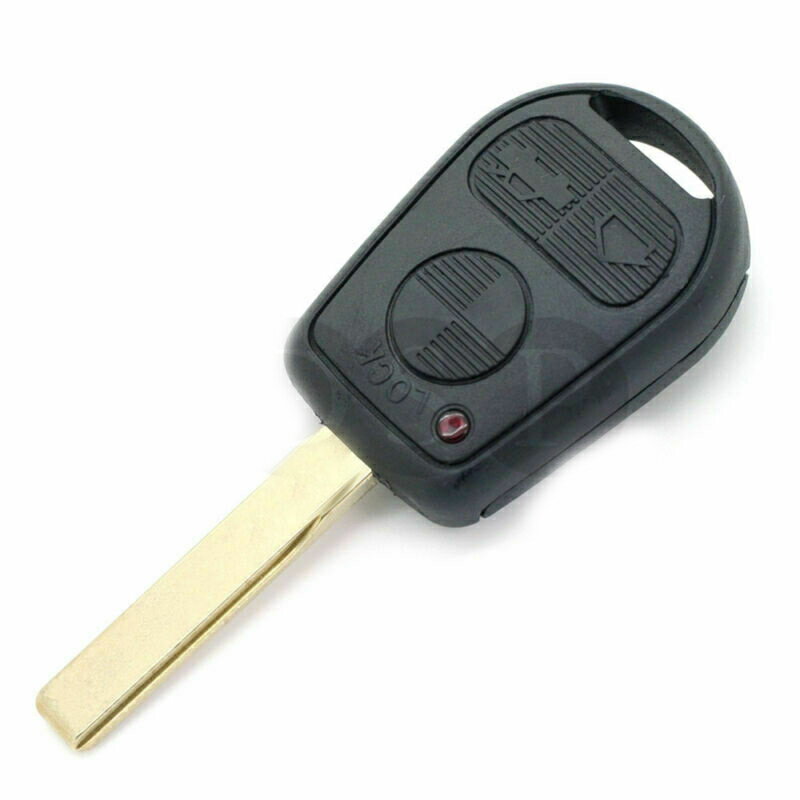 BMW 3シリーズ 325Ci/325xi/330i M3 X5 Z4 など ブランクキー キーレス ブレード付き スペア/合鍵 3ボタン スペア 割れ補修等 未使用品 送料無料