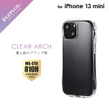iPhone 13 mini クリアケース カバー 耐衝撃・高グリップソフトケース CLEAR Arch