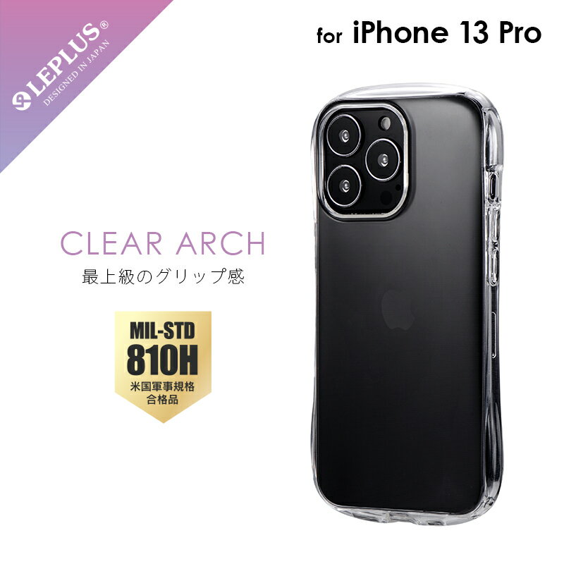 2/10ϥݥ8ܡۡڥ᡼ ̵iPhone 13 Pro ꥢ С Ѿ׷⡦⥰åץեȥ CLEAR Arch