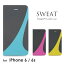 iPhone 6s iPhone 6 ケース カバー　[SWEAT] デザインPUレザーカバー 手帳型ケース アイフォン6s