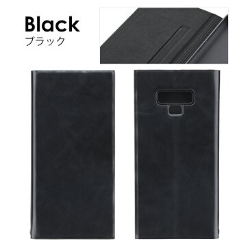 Galaxy Note9 SC-01L/SCV40 手帳型ケース 薄型PUレザーフラップケース 「PRIME」 ギャラクシーノート9