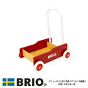 【おまけ付き】手押し車(赤) 31350 おもちゃ 知育玩具 木製玩具 BRIO ブリオ