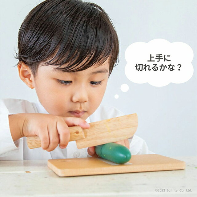 エドインター GENI ジェニ ままごと とれたてきゅうり はじめての木のままごと 野...