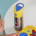 ビーボックス b.box ステンレスボトル キッズ 水筒 ストロー ストローボトル 500ml 男の子 女の子 1歳から コラボ商品 スパイダーマン Insulated drink bottle MARVEL
