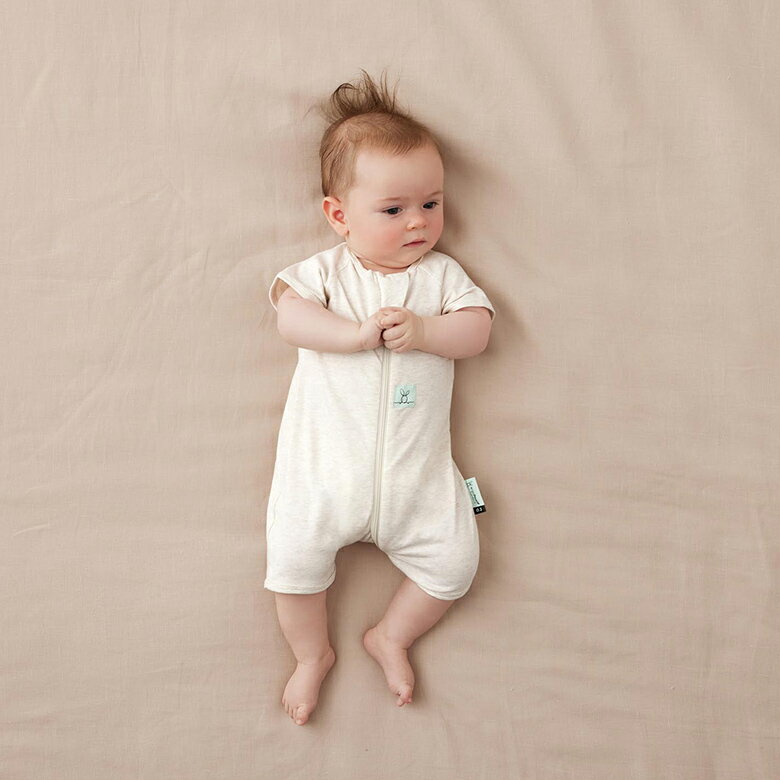 【正規品】ショートスリーブレイヤー 0.2TOG (新生児〜/ロンパース) エルゴポーチ 夏向け ロンパース 肌着 カバーオール ねんね 新生児 出産祝い GOTS認証 夜泣 育児 エルゴポーチ おしゃれ おすすめ かわいい 2