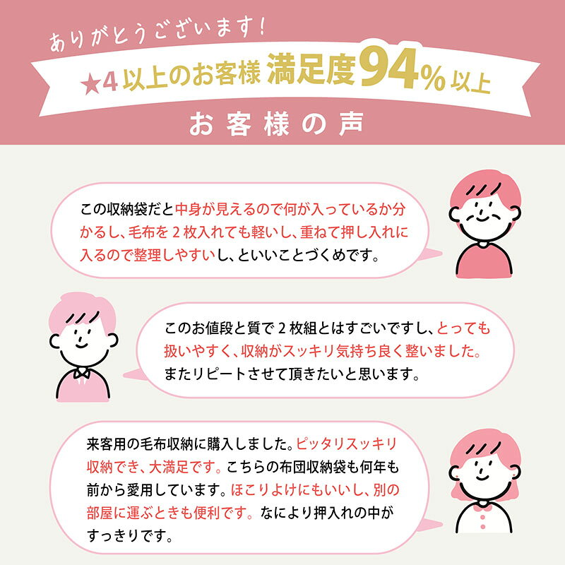 布団収納袋 布団収納 毛布 布団 収納ケース 収納ボックス 収納袋 活性炭消臭 グレー 4枚組 不織布 軽寝具 保管袋 ホコリよけ 汚れ防止 透明窓 衣類 クッション 積み重ね 縦置き 横置き クローゼット 押入れ ベッド下 アストロ 171-89 1storage-10003837 アストロ Official Shop サンプル画像3