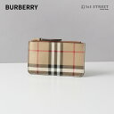 バーバリー キーケース 【4/25限定！2人に1人が当選★エントリーで最大100％ポイントバック】バーバリー BURBERRY 小銭入れ ベージュ 財布 チェック ミニ財布 キーケース チェーンストラップ付 ブランド 高級 8070420 LS KELBROOK DFC A7026 ARCHIVE BEIGE ユニセックス メンズ レディース