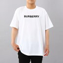 バーバリー Tシャツ メンズ バーバリー BURBERRY メンズTシャツ ハリソン ロゴ コットン ホワイト 8055309 130828 A1464 HARRISTON WHITE メンズ