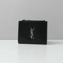 サンローラン 財布 レディース サンローラン SAINT LAURENT 2つ折財布 財布 ロゴ シンプル レザー 本革 小銭入れ付 黒 おしゃれ オシャレ 人気ブランド 肩掛け 高級 ブラック BLACK 1000 0SX0E 575726 WALLET レディース