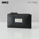 メゾン マルジェラ ミニ財布 レディース エムエム 6 メゾン マルジェラ MM6 MAISON MARGIELA フラグメントケース 財布 カードケース 小銭入れ ミニ財布 レザー 本革 おしゃれ ブランド エムエムシックス ブラック BLACK T8013 P6189 SA5UI0016 NUMERIC BIFOLD WALLET ユニセックス レディース メンズ