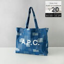 アーペーセー A.P.C. トートバッグ レディース メンズ バッグ デニム インディゴ A4対応 大容量 通勤 通学 人気 おしゃれ ブランド 高級 M614...