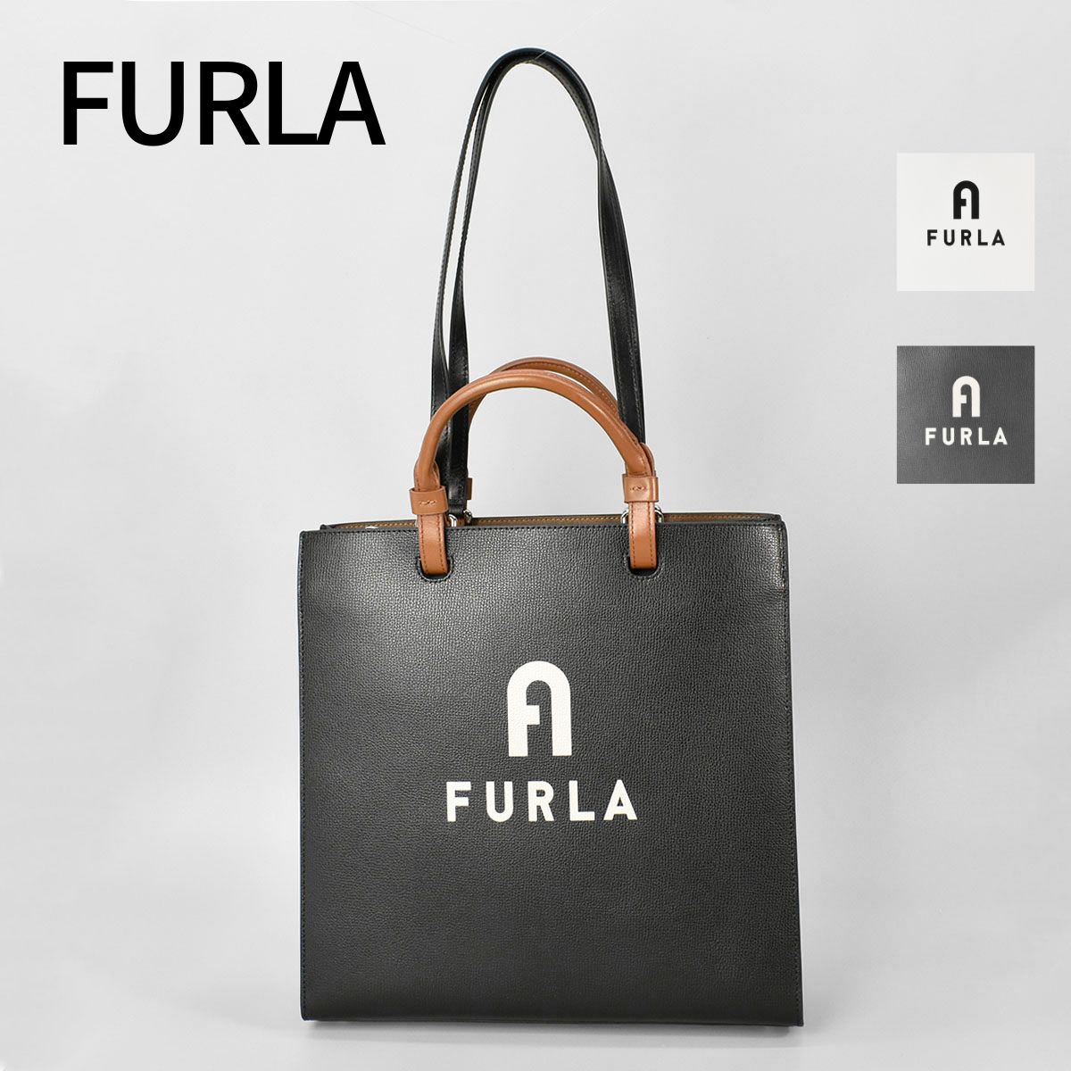 フルラ トートバッグ（レディース） フルラ FURLA トートバッグ 2WAYショルダーバッグ ショッピングバッグ WB00728 BX1230 FURLA VARSITY STYLE L TOTE N/S 31.5 レディース