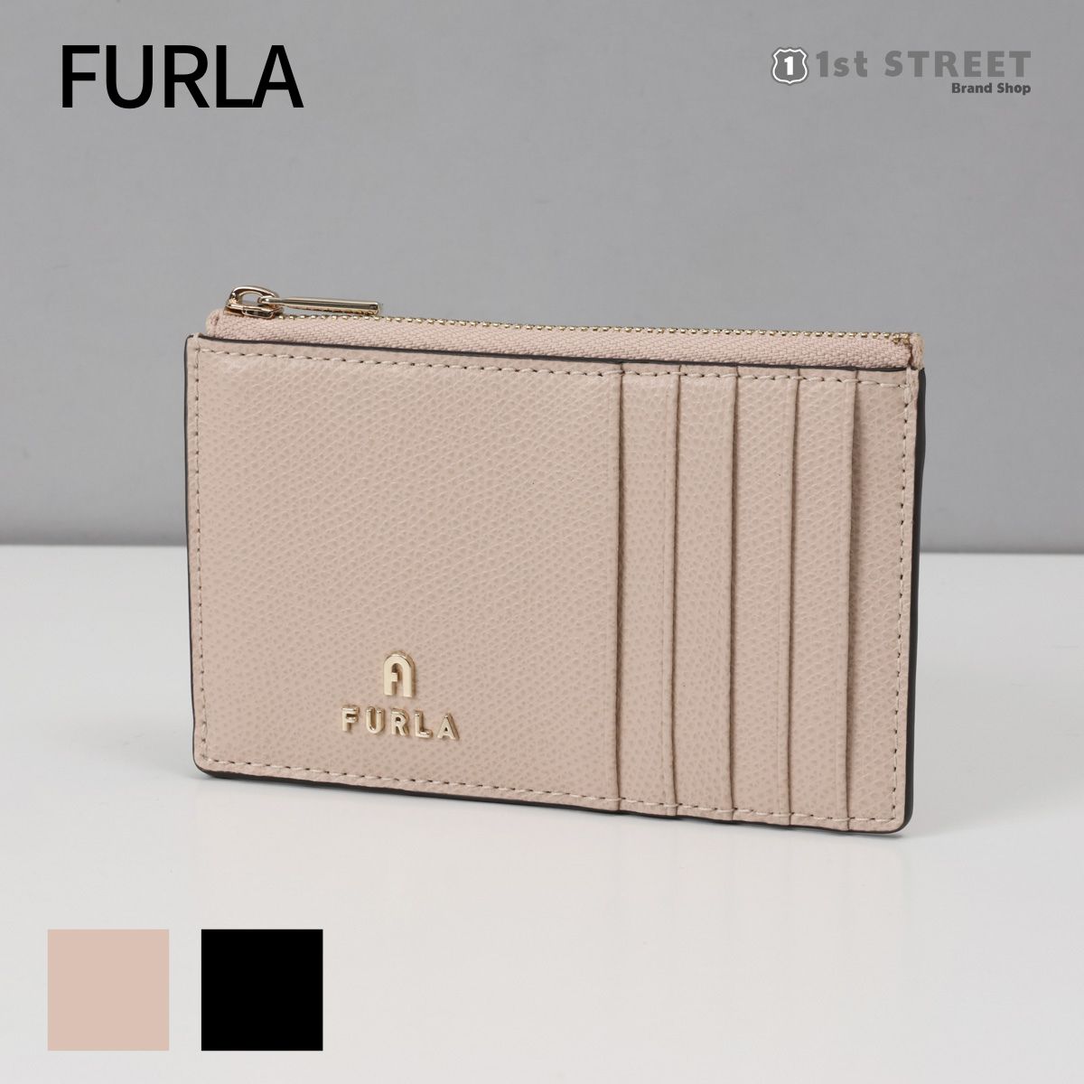 フルラ ミニ財布 レディース フルラ FURLA フラグメントケース カードケース コインケース 小銭入れ ミニ財布 レザー 本革 WP00310 ARE000 FURLA CAMELIA FURLA CAMELIA M ZIPPED CARD CASE レディース