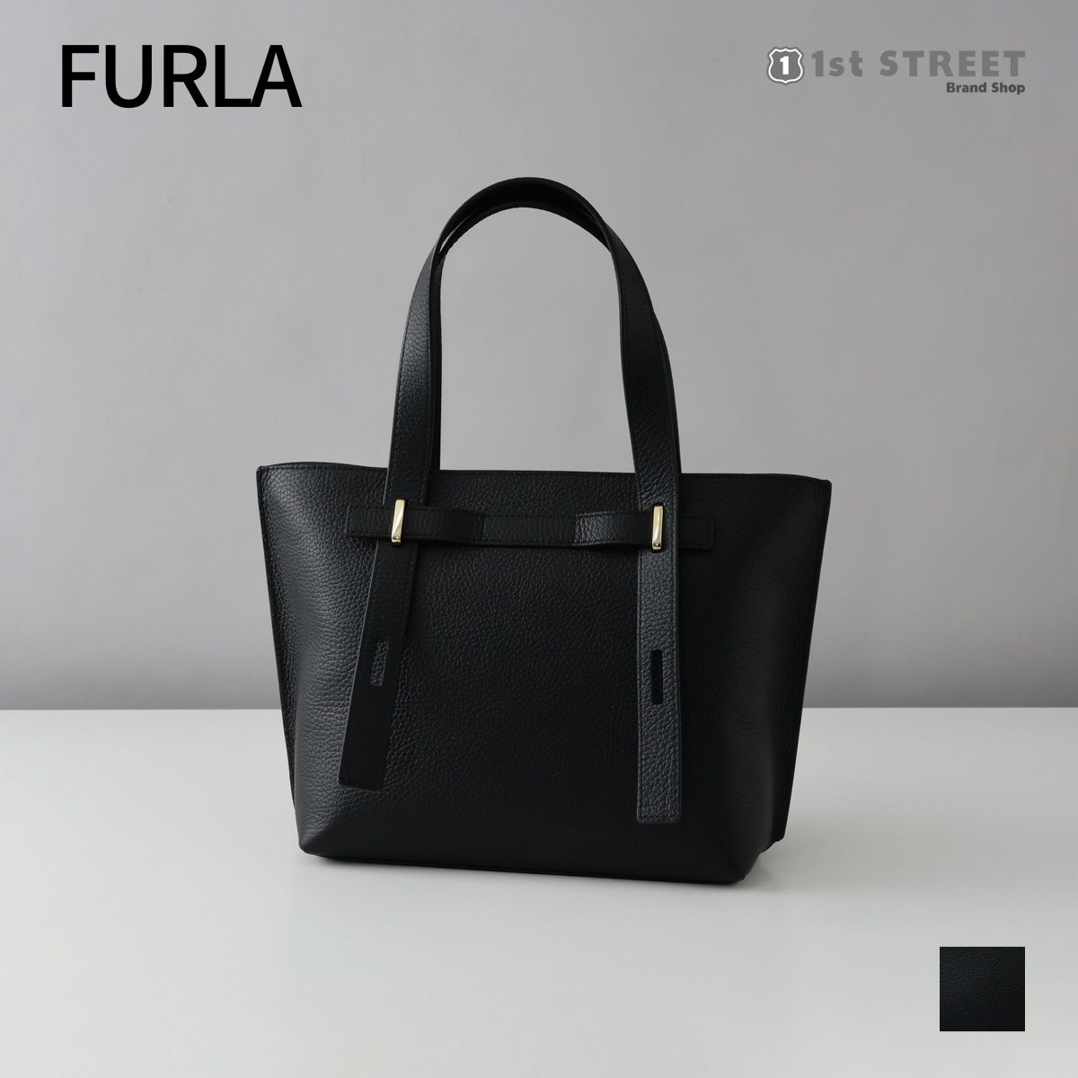 フルラ FURLA トートバッグ バッグ GIOVE ジョベ Sサイズ ミニトート ブラック レザー ブランド WB01109 HSF000 レディース